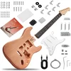 TOSTAR DIY Electric Guitar Kit with mahogany body for advanced school projects TOSTAR DIY Electric Guitar Kit Mahogany