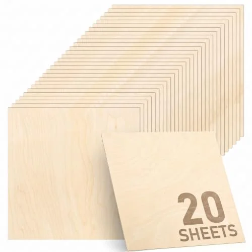 TX liteart Baltic birch plywood sheets, pack of 20