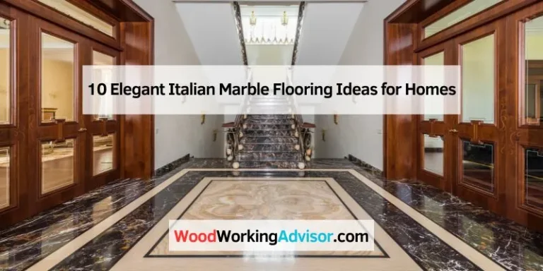 10 Elegant Italian Marble Flooring Ideas for Homes