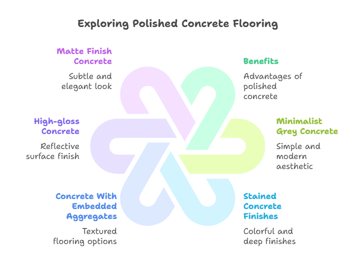 10 Modern Polished Concrete Flooring Ideas