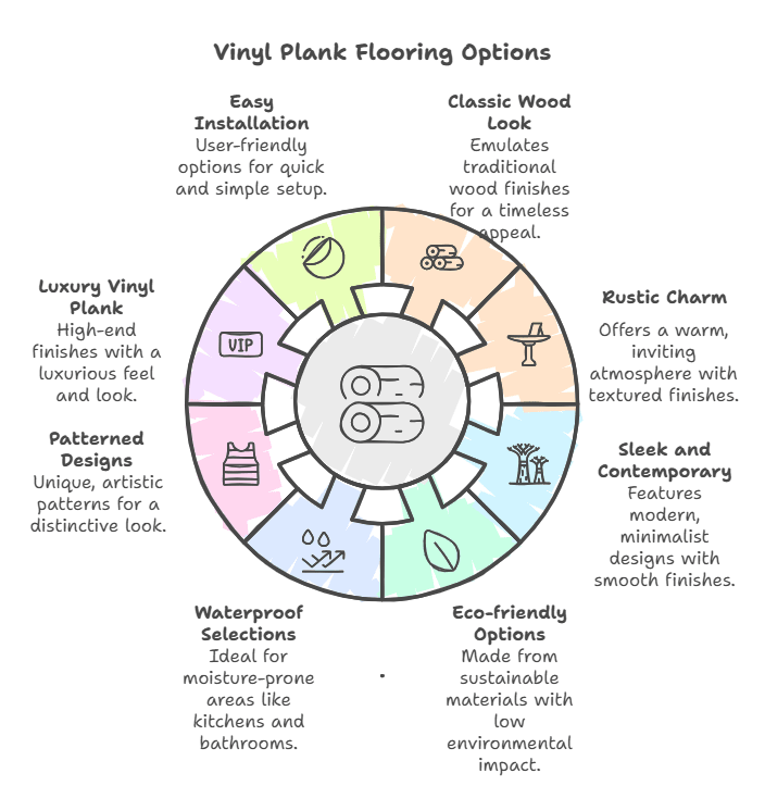 10 Stylish Vinyl Plank Flooring Options for Modern Homes