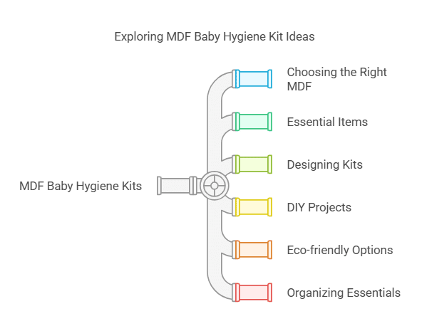 Adorable MDF Baby Hygiene Kit Ideas
