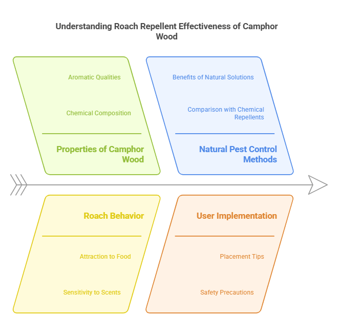 Camphor Wood for Roaches Repellent