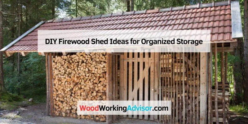DIY Firewood Shed Ideas for Organized Storage