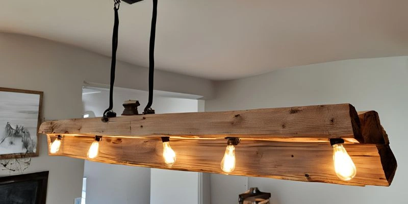 Wood Beam Light
