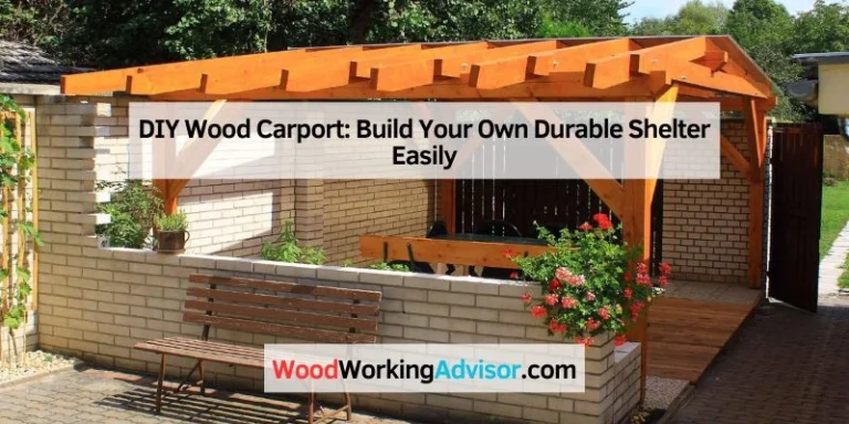 DIY Wood Carport