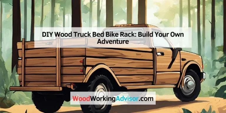 DIY Wood Truck Bed Bike Rack