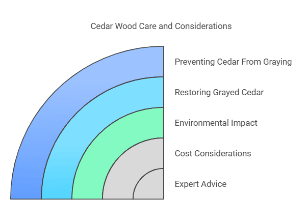 Does Cedar Turn Gray