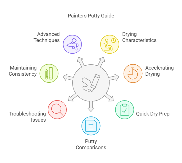 Does Painters Putty Dry