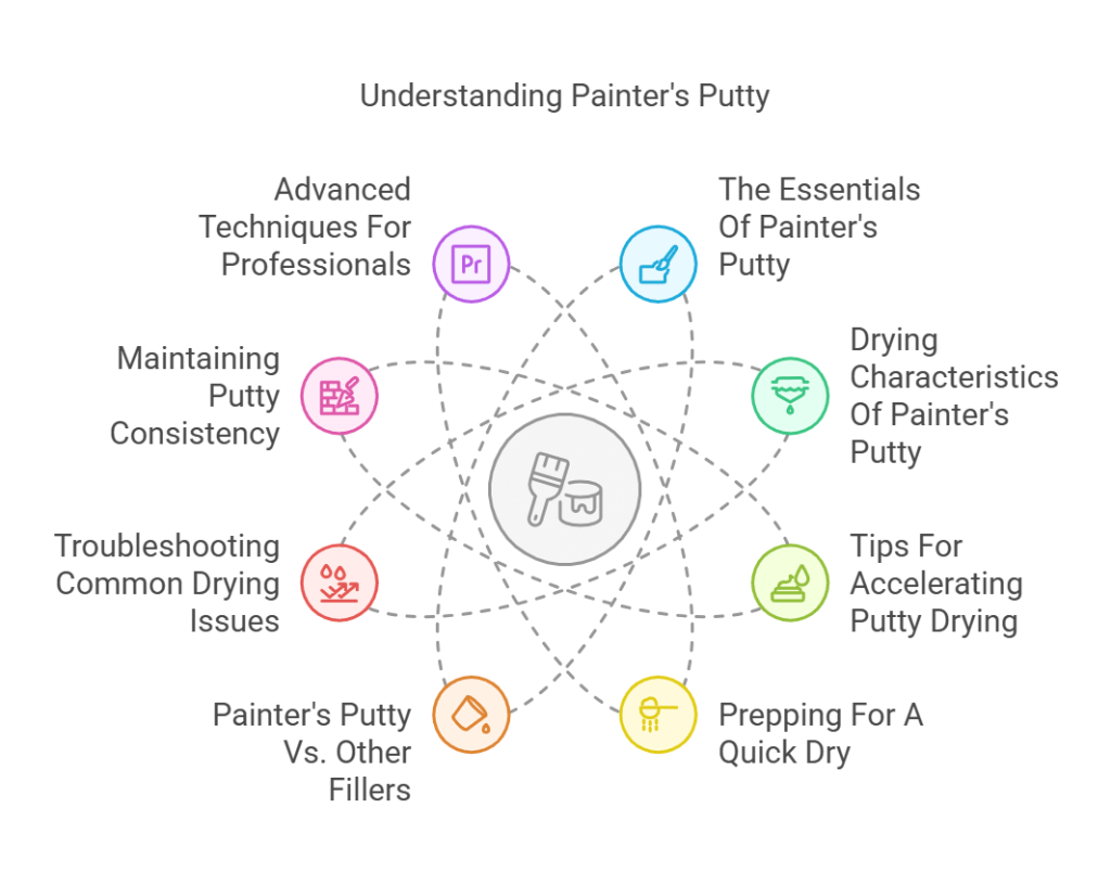 Does Painters Putty Dry