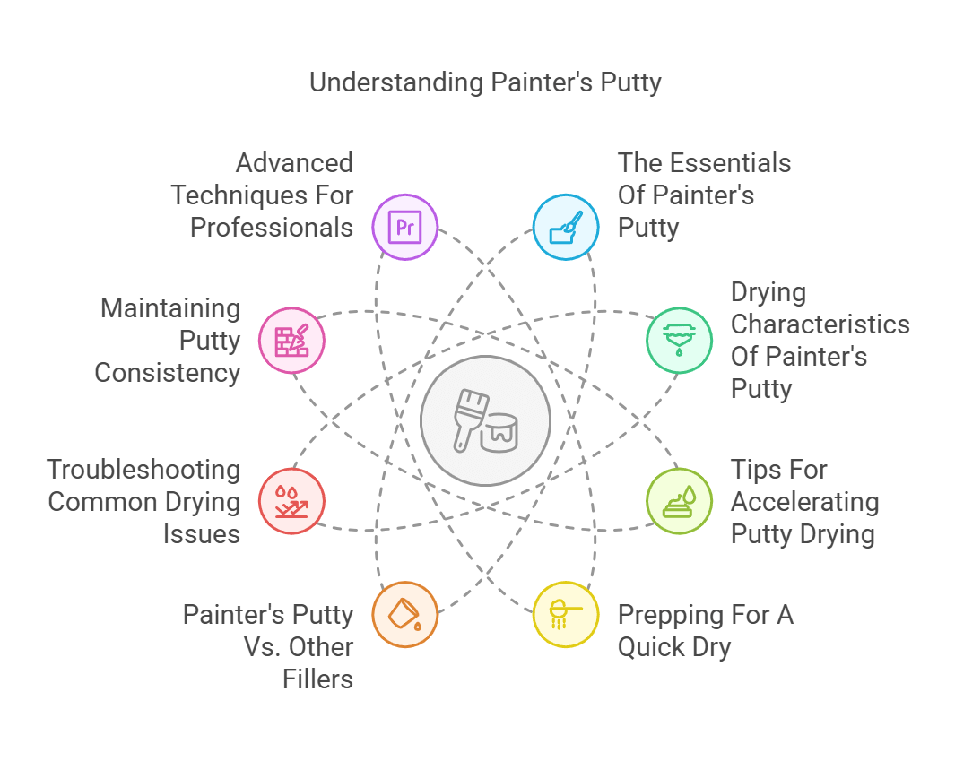 Does Painters Putty Dry