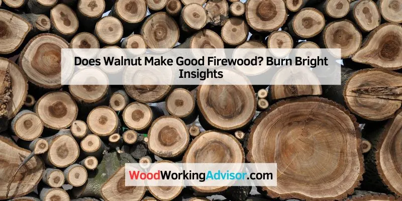 Does Walnut Make Good Firewood