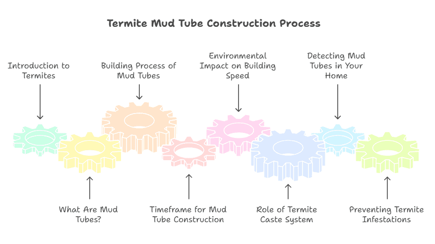 How Long Does It Take Termites to Build Mud Tubes