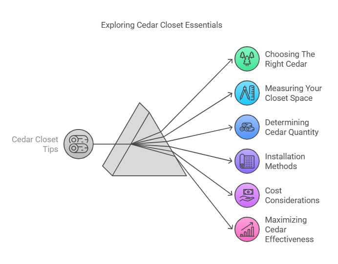 How Much Cedar is Needed in a Closet