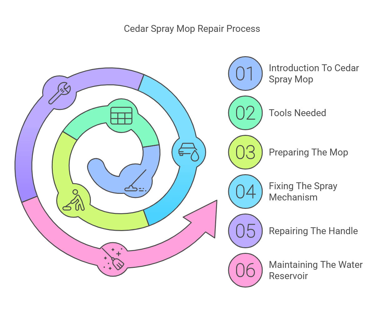 How to Fix Cedar Spray Mop