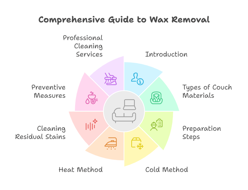 How to Get Wax Off of Couch