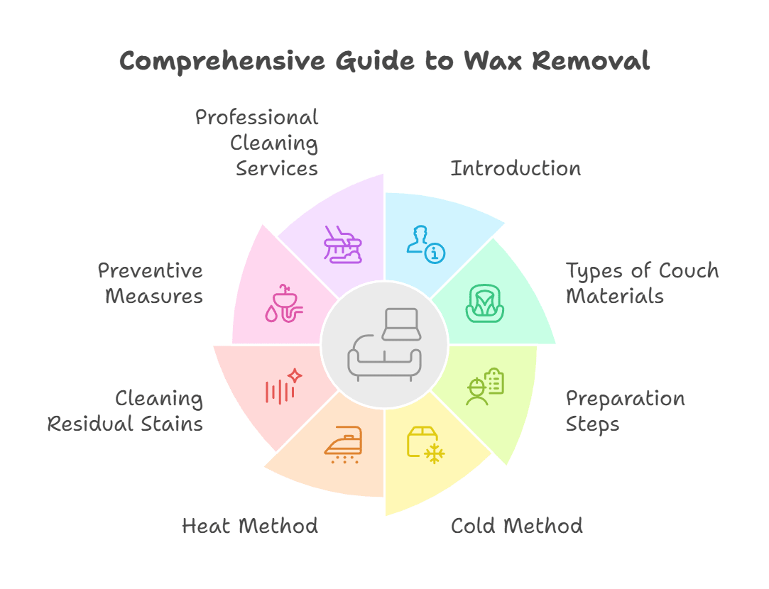 How to Get Wax Off of Couch