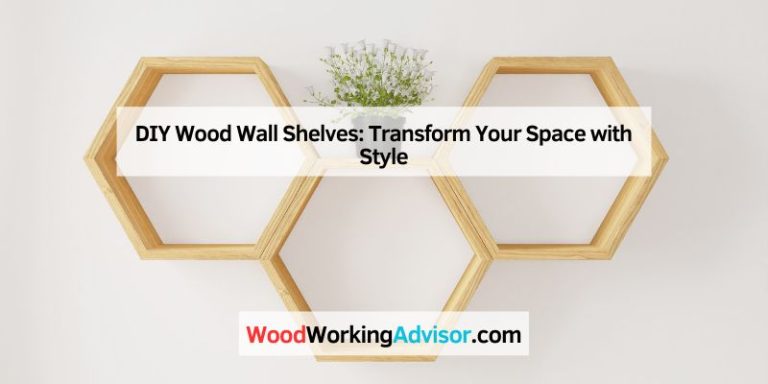 DIY Wood Wall Shelves