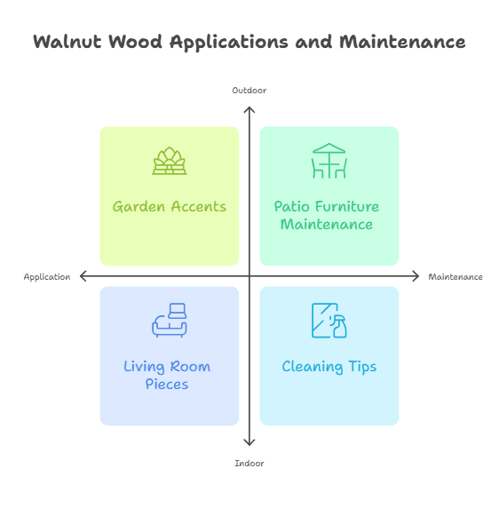 Rich & Elegant Walnut Wood Ideas for Your Home