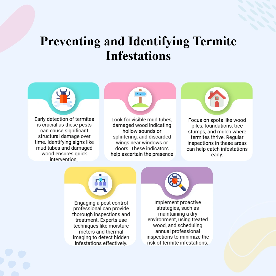 Signs of Termites Outside House