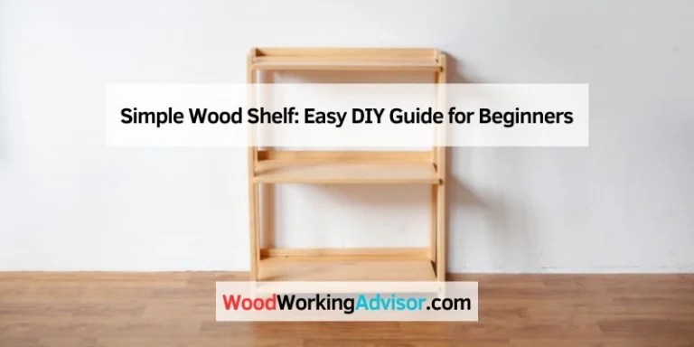 Simple Wood Shelf