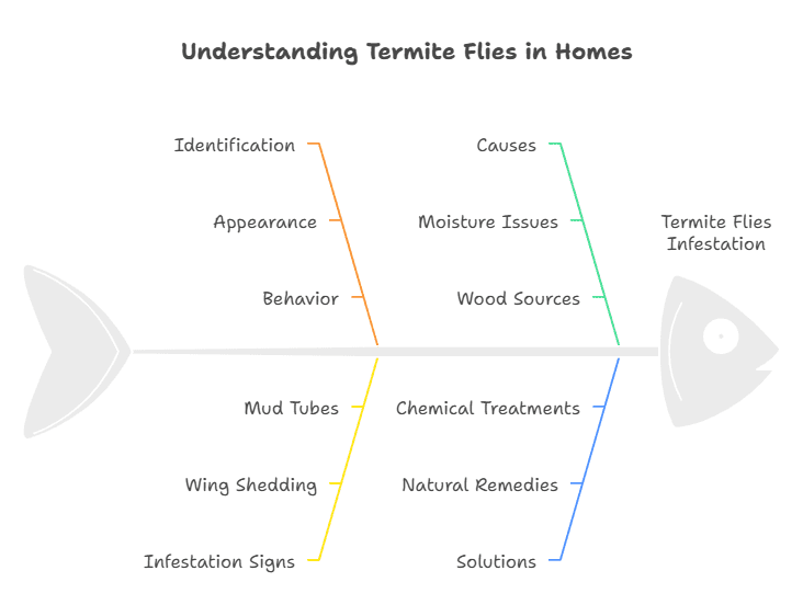 Termite Flies in House