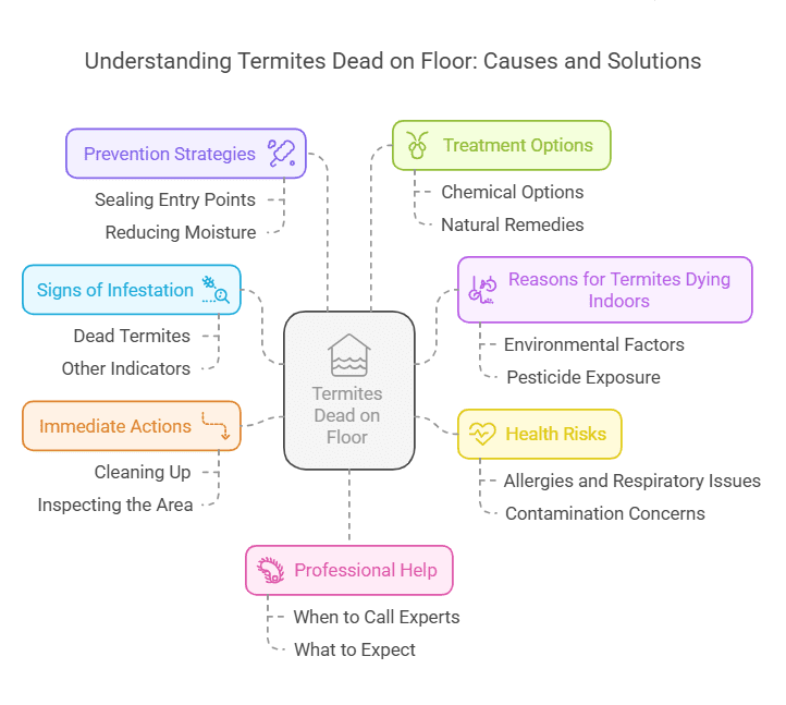 Termites Dead on Floor