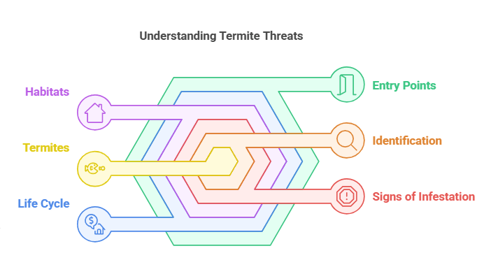 What Do Termites Look Like on a House