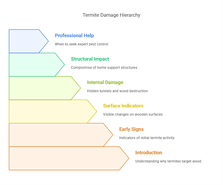 What Does Termite Damage Look Like on Wood