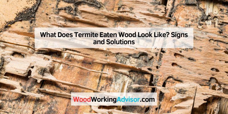 What Does Termite Eaten Wood Look Like