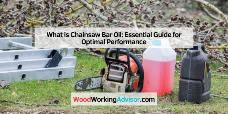 What is Chainsaw Bar Oil