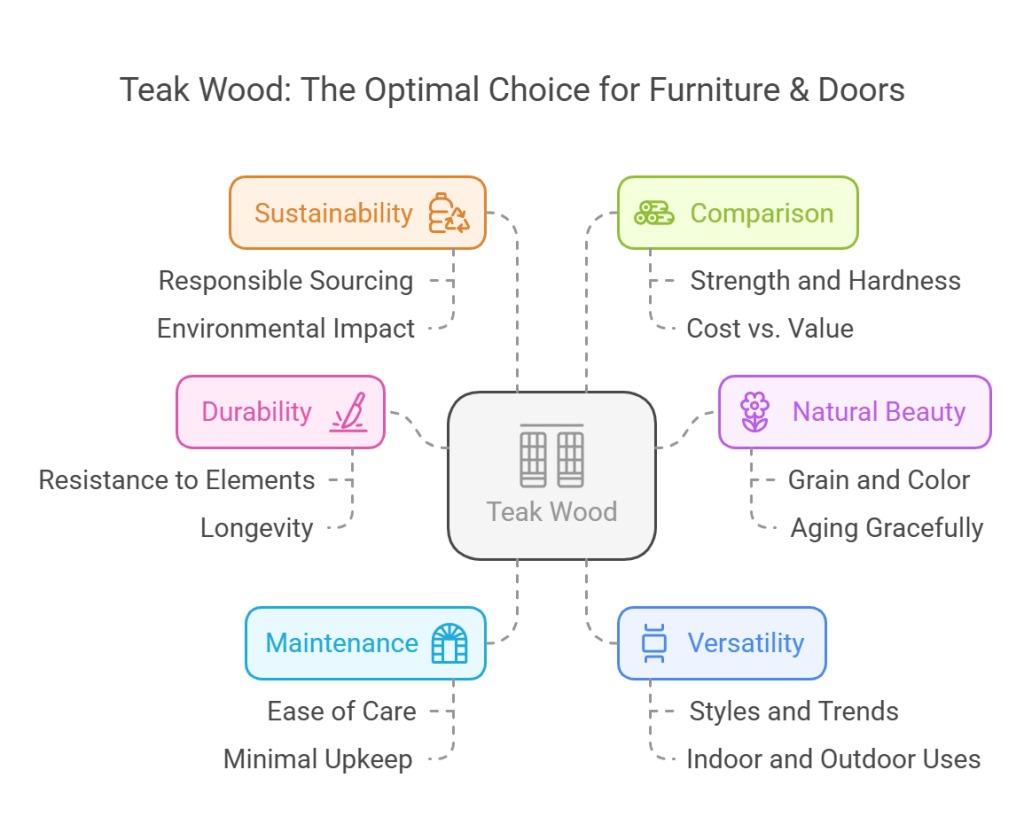 Why Teak Wood is the Best Choice for Furniture & Doors