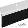 Aluminum brush door sweep 36 inch Aluminum brush door sweep 36 inch with mounting screws