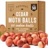 HOUNDSBAY cedar moth balls for indoor clothes storage