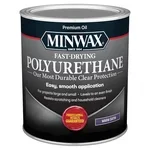 Minwax Fast-Drying Oil-Based Polyurethane, Warm Satin, 1 quart can