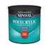 Minwax Polycrylic clear satin finish for painted plywood projects