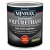 Minwax fast-drying polyurethane wood finish for plywood furniture projects