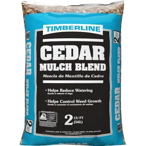 Oldcastle Timberline cedar mulch blend, 2 cubic foot bag