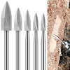 Wood Carving Drill Bits Set for rotary tool MDF jali work