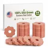 32 Pcs Natural Cedar Rings for Closet