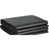 Folded black non-woven raised bed liner fabric