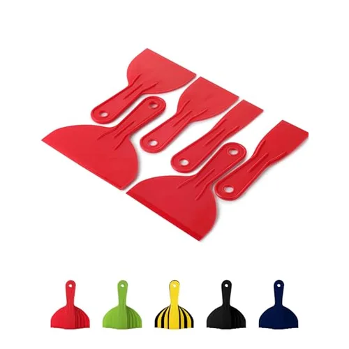 Bates plastic putty knife set for scraping loosened paint
