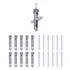 Sysarua heavy-duty zinc toggle anchors, 100 lb rated