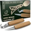 BeaverCraft Wood Spoon Carving Kit for Beginners