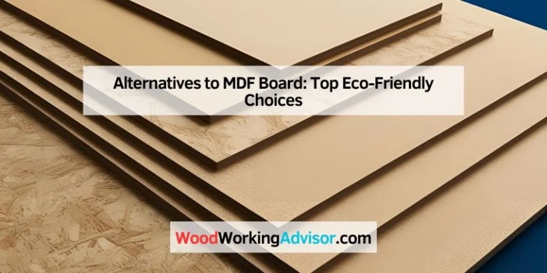 Alternatives to MDF Board