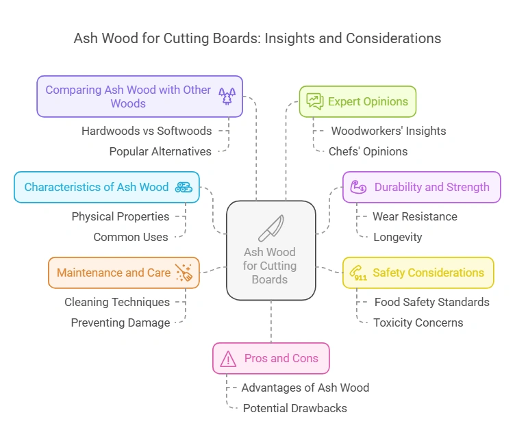 Can Ash Wood Be Used for a Cutting Board