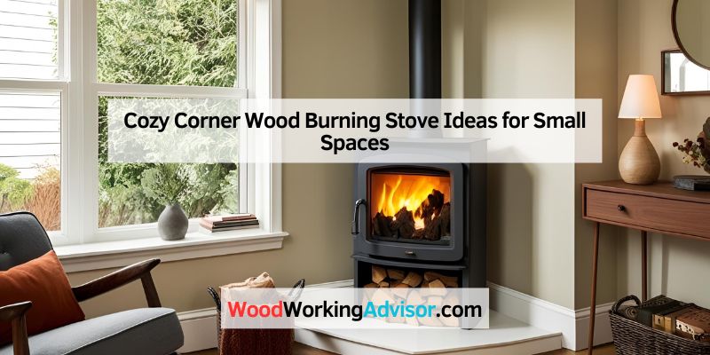 Cozy Corner Wood Burning Stove Ideas for Small Spaces