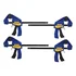 IRWIN Quick-Grip one-handed mini bar clamp 4-pack