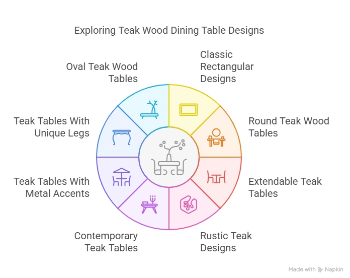 Teak Wood Dining