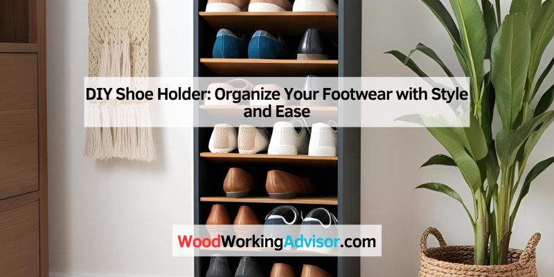DIY Shoe Holder: Organize Your Footwear with Style and Ease